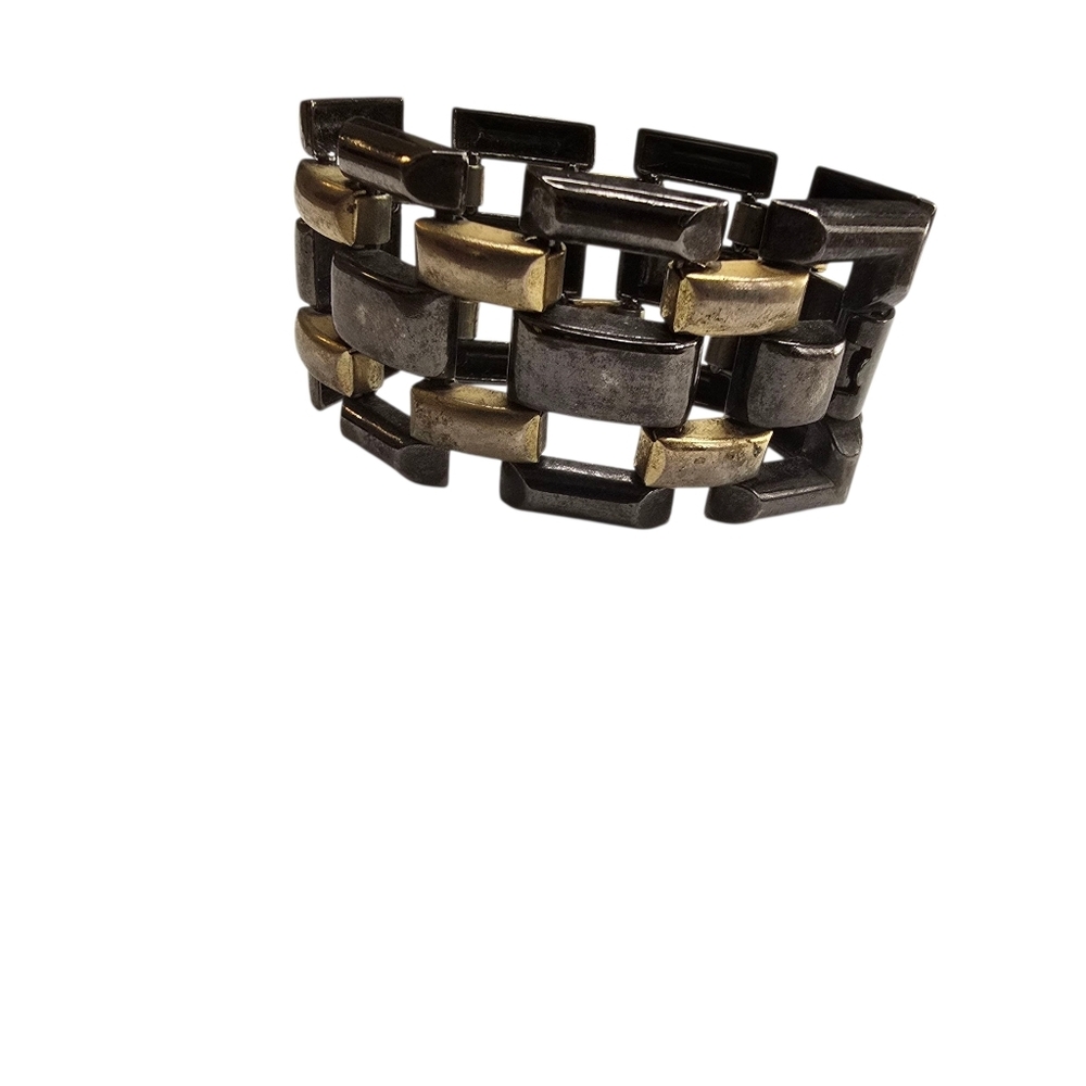 Black Gold Color Stretchy Bracelet